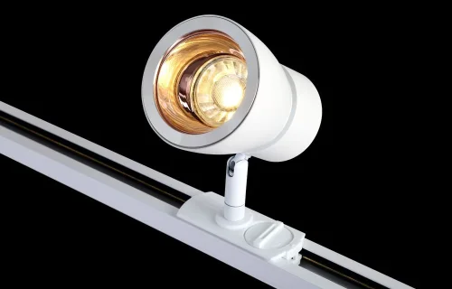Трековый светильник CLT 0.31 009 WH-GO Crystal Lux белый для шинопроводов серии Clt 0.31 009 белый фото 4